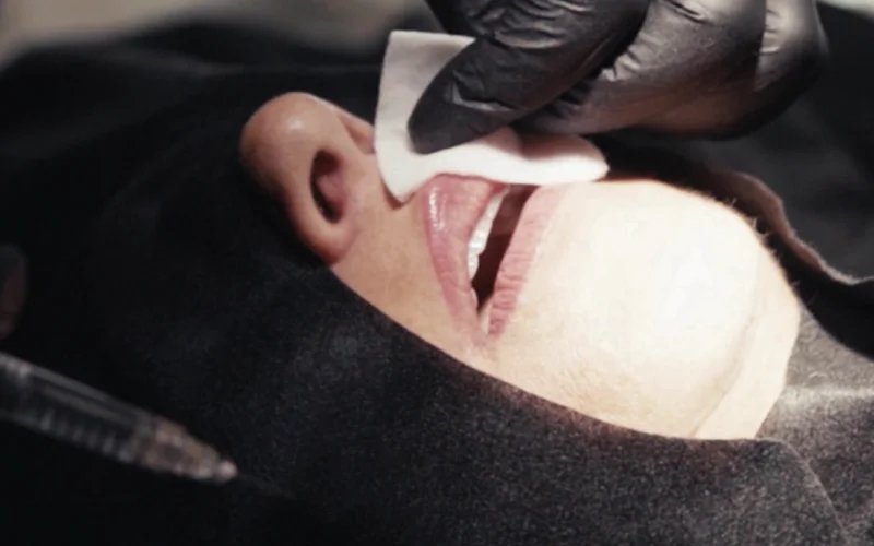 Powiększanie ust kwasem hialuronowym